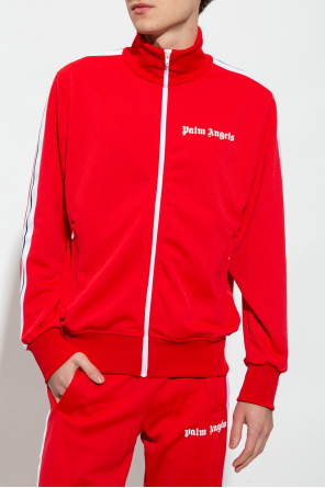 Palm angels 2024 track jacket red